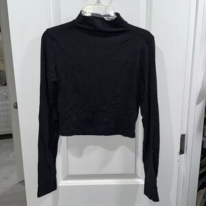 Lulu lemon align high neck cropped long sleeve